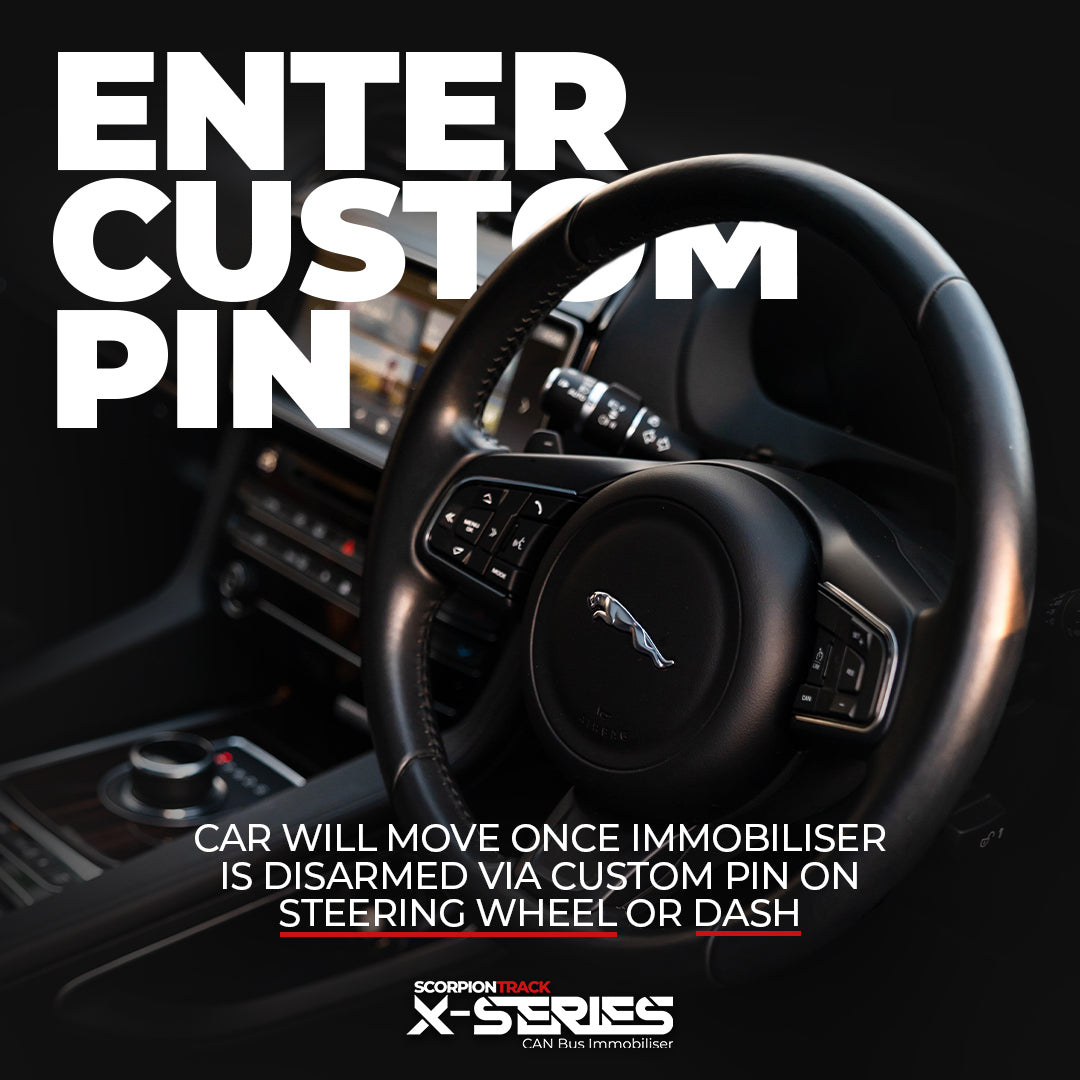 Scorpion X-Series Dual CAN-Bus + LIN PIN Code Immobiliser