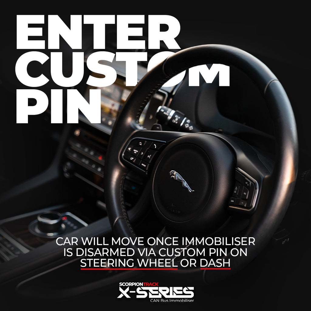 Scorpion X-Series Dual CAN-Bus + LIN PIN Code Immobiliser